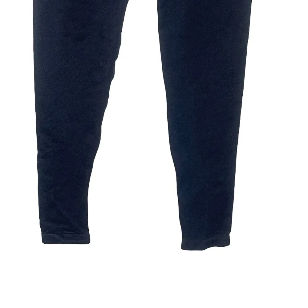 Assets by Spanx Large Charcoal Leggings Red Hat Label‎